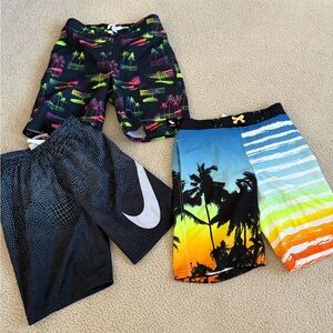 Boys 10/12 (Large) Swim Shorts Bundle